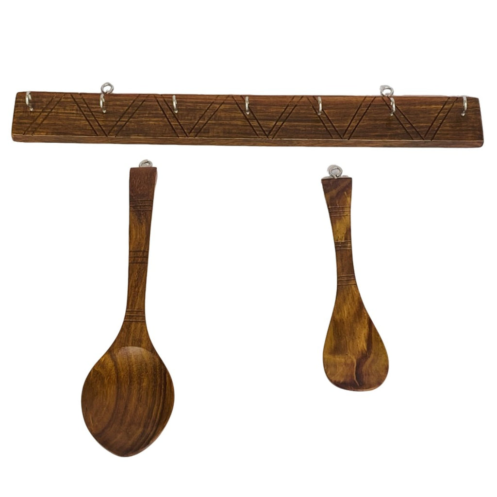 Premium wooden spoon set – elegant and durable cutlery for dining and serving.