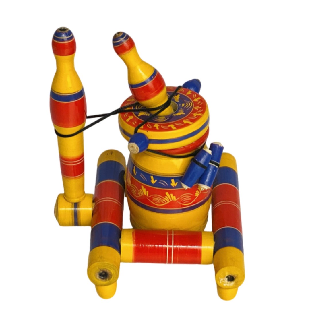 Traditional wooden Madhani – handcrafted decorative piece for vintage home decor