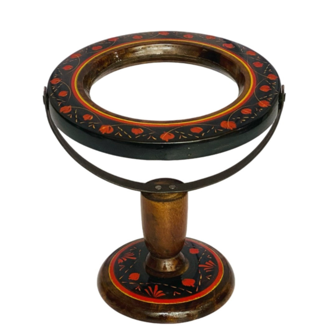 Elegant wooden table mirror – handcrafted decorative mirror for home decor.