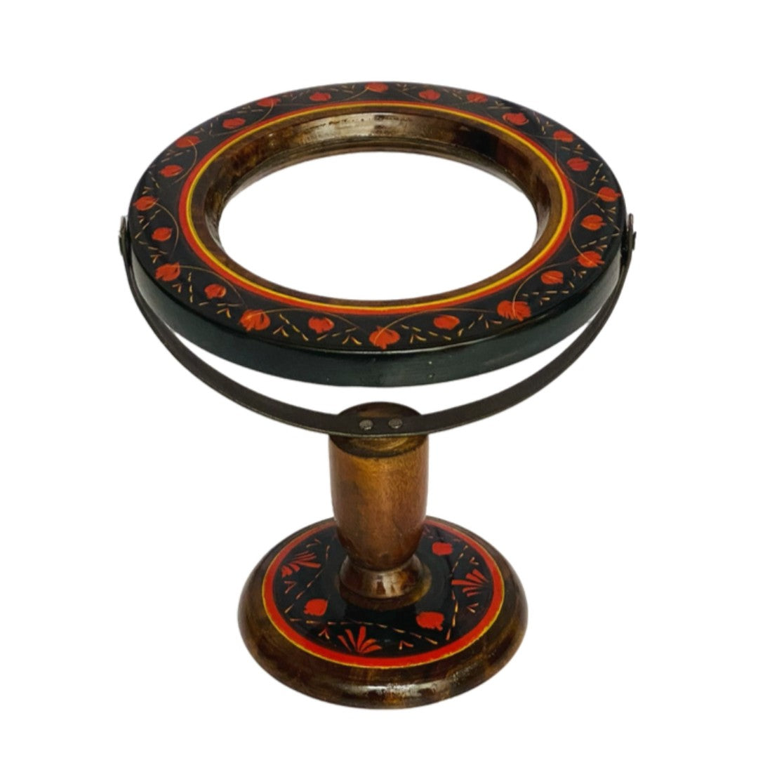 Elegant wooden table mirror – handcrafted decorative mirror for home decor.
