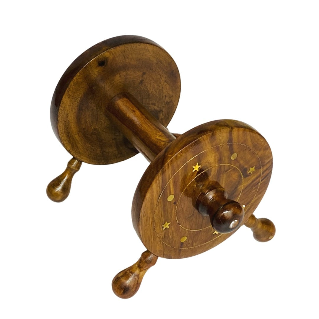 Wooden tissue roll holder – elegant handcrafted design for home and office use.